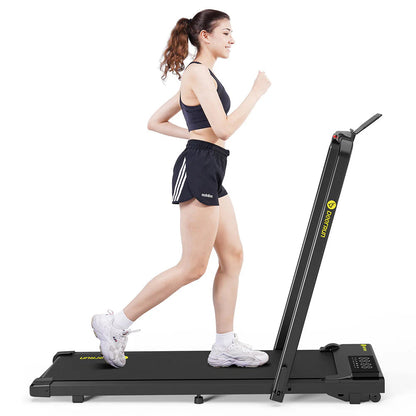 Treadmill™ Q1 Mini | Fällbart löpband med ledstång