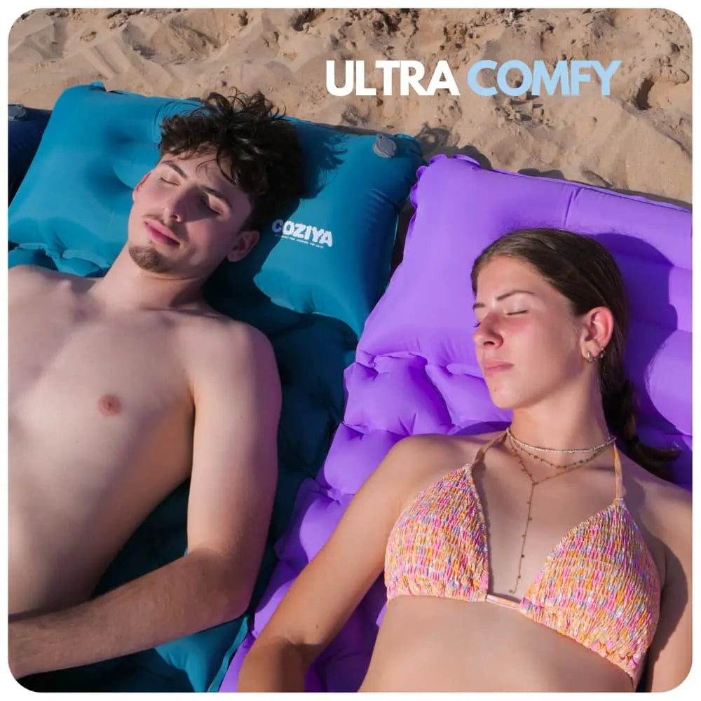 🎁 Köp 2 Få 1 GRATIS: Coziya™ Uppblåsbar Madrass