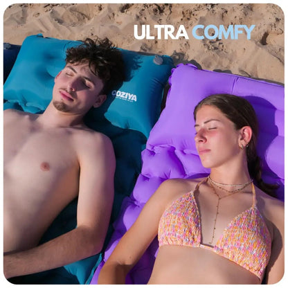 🎁 Köp 2 Få 1 GRATIS: Coziya™ Uppblåsbar Madrass