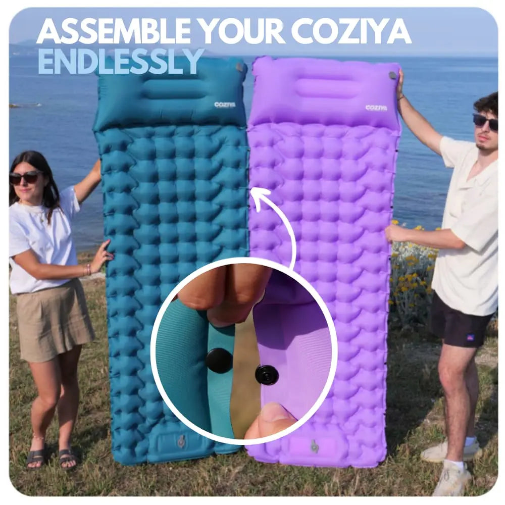 🎁 Köp 2 Få 1 GRATIS: Coziya™ Uppblåsbar Madrass